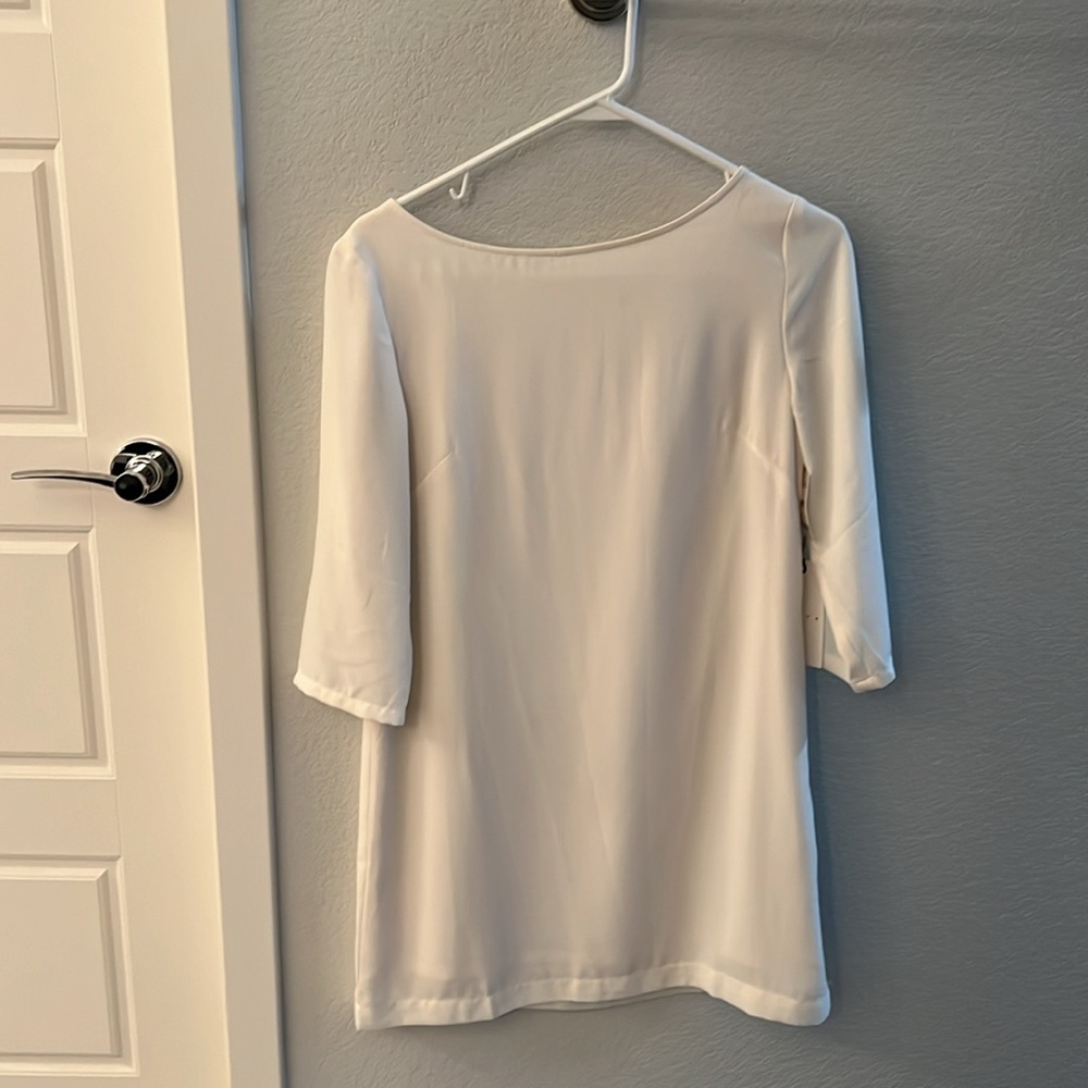 Brand new Leith cream colored mini dress